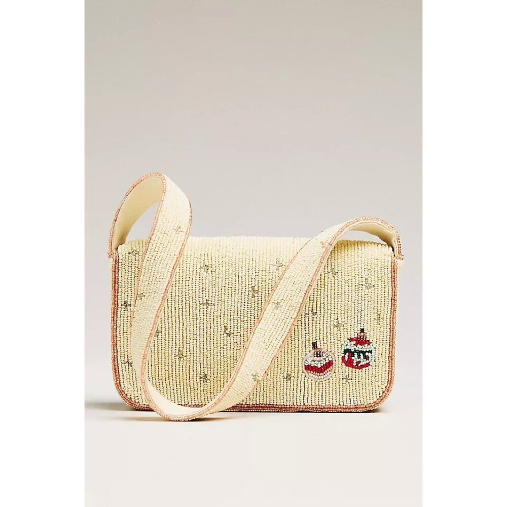 The Fiona Beaded Bag: Food & Drink Edition Plaid Martini - Picture 2 of 4